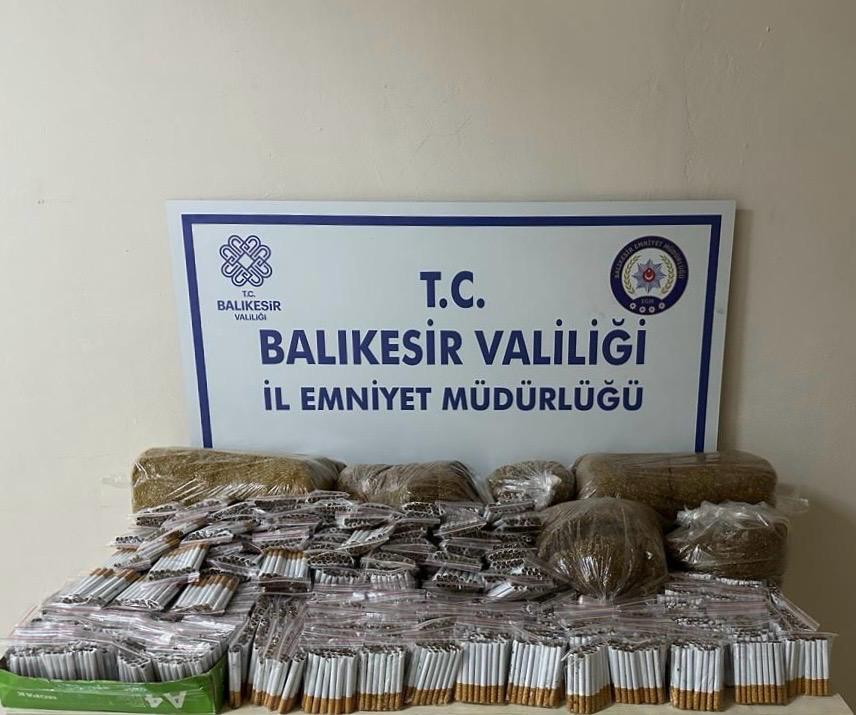 ERDEK'TE UYUŞTURUCU VE TÜTÜN OPERASYONU
