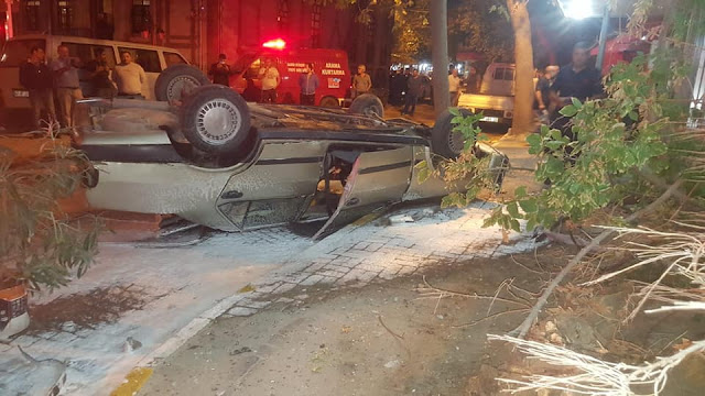 ÇARŞI CAMİ MEYDANI'NDA KAZA!