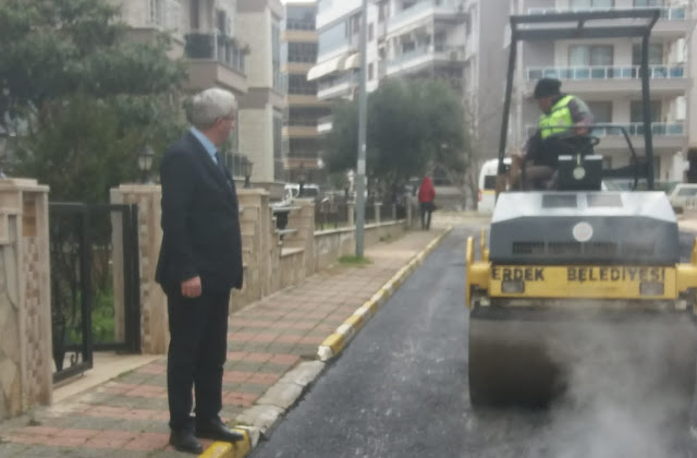 ÇALIŞMALARI YERİNDE İNCELEDİ