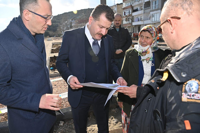 YÜCEL YILMAZ'DAN ERDEK ZİYARETİ