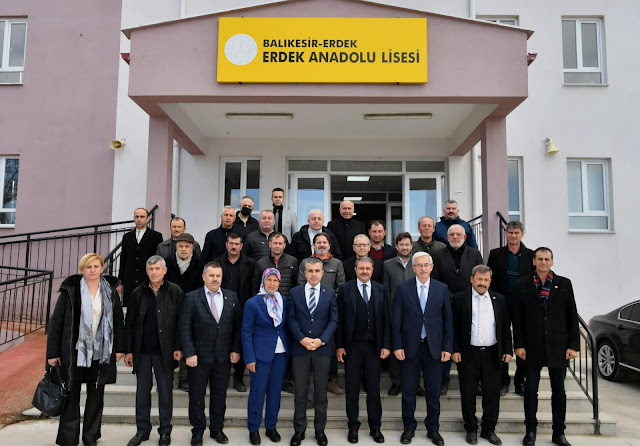 VALİ ŞILDAK'TAN ERDEK ZİYARETİ