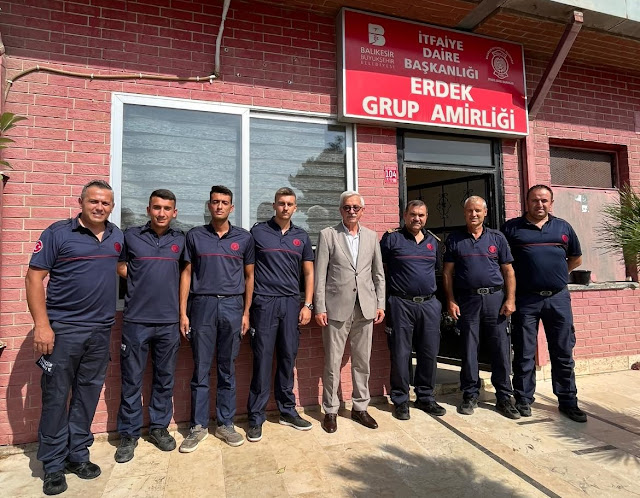 BAŞKAN KARIŞIK'TAN İTFAİYECİLERE KUTLAMA