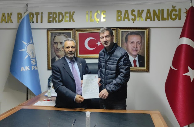 ADEM KAN, AK PARTİ'DEN BELEDİYE BAŞKANI ADAY ADAYLIĞINI AÇIKLADI
