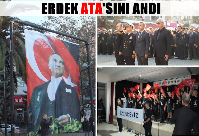 ATATÜRK ARAMIZDAN AYRILIŞININ 85. YIL DÖNÜMÜNDE ANILDI