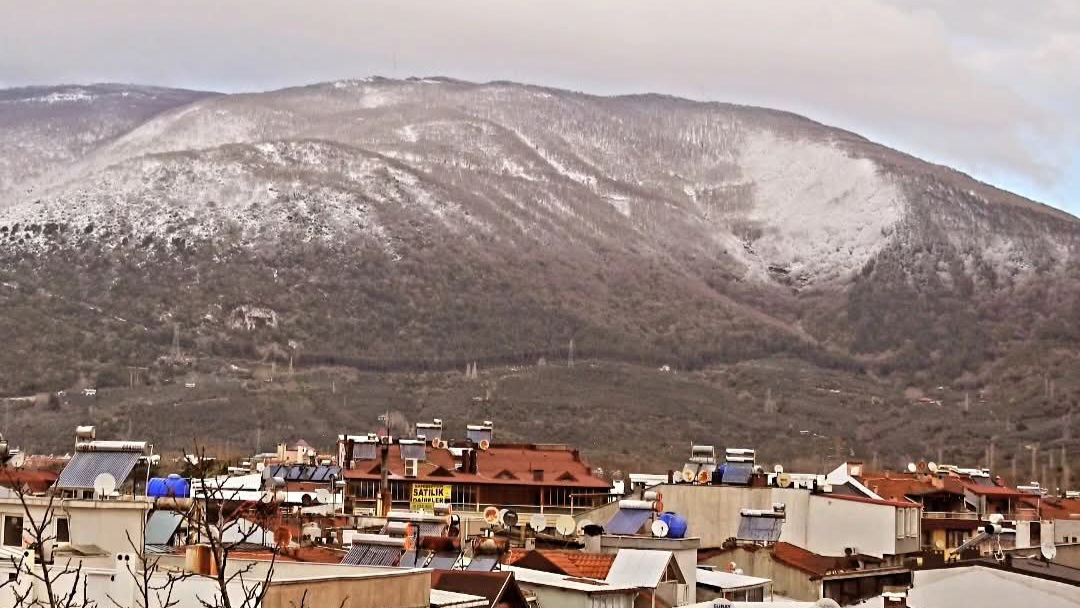 KAPIDAĞ'DA MART'TA KAR YAĞIŞI