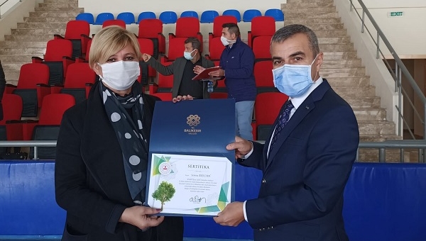 MUHTARLAR ADINA FİDAN DİKİLDİ