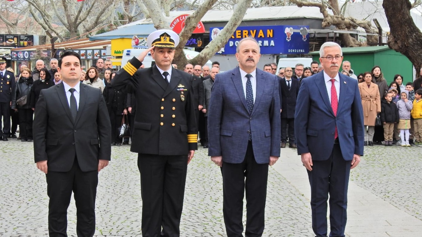 18 MART ÇANAKKALE ZAFERİ'NİN 111. YIL DÖNÜMÜ KUTLANDI 