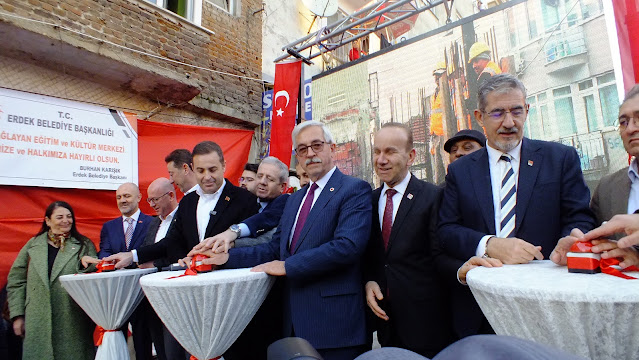 MÜRÜFE ÇAĞLAYAN KÜLTÜR MERKEZİ'NİN TEMEL ATMA TÖRENİ YAPILDI