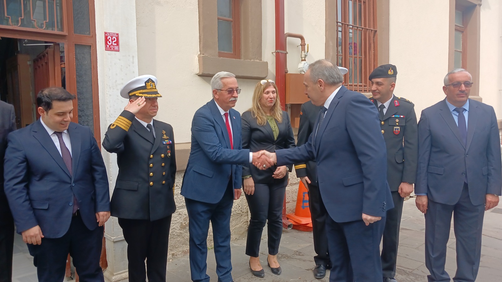 ERDEK'TE PROTOKOL BAYRAMLAŞMASI 