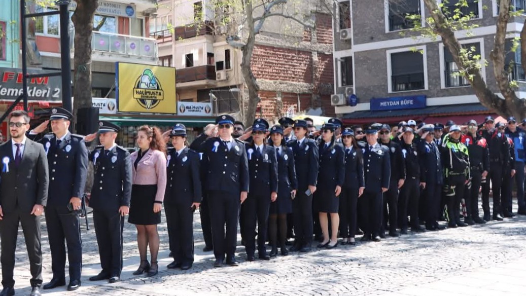 TÜRK POLİS TEŞKİLATI'NIN KURULUŞU'NUN 180. YIL DÖNÜMÜ ERDEK'TE KUTLANDI