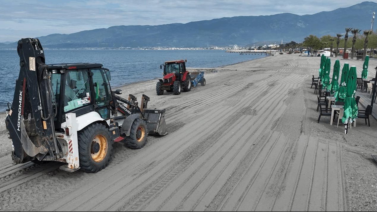 BALIKESİR'DE SAHİL VE PLAJLAR YAZA HAZIRLANIYOR