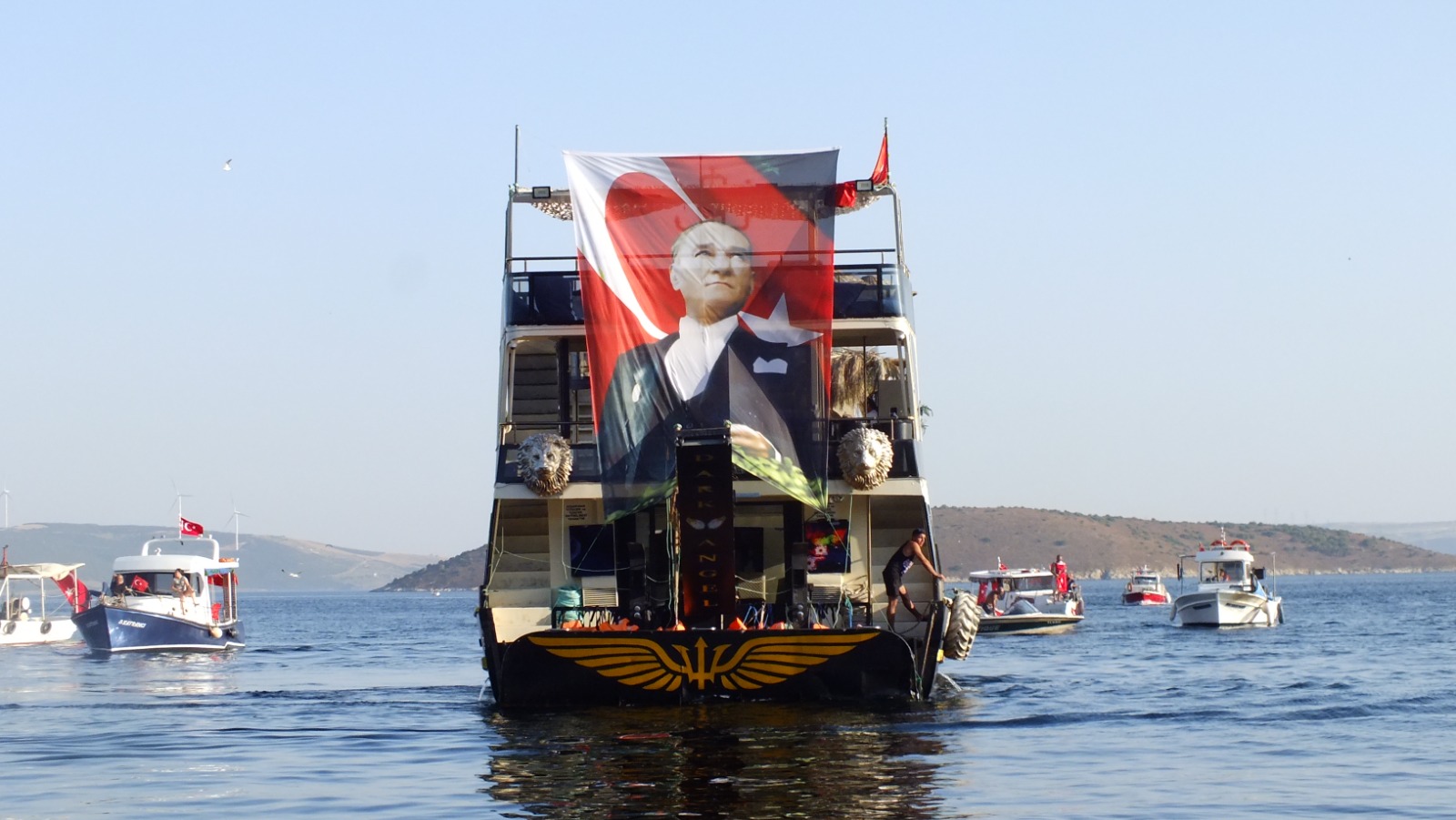 ATATÜRK'ÜN ERDEK'E GELİŞİNİN 87. YIL DÖNÜMÜ KUTLANDI
