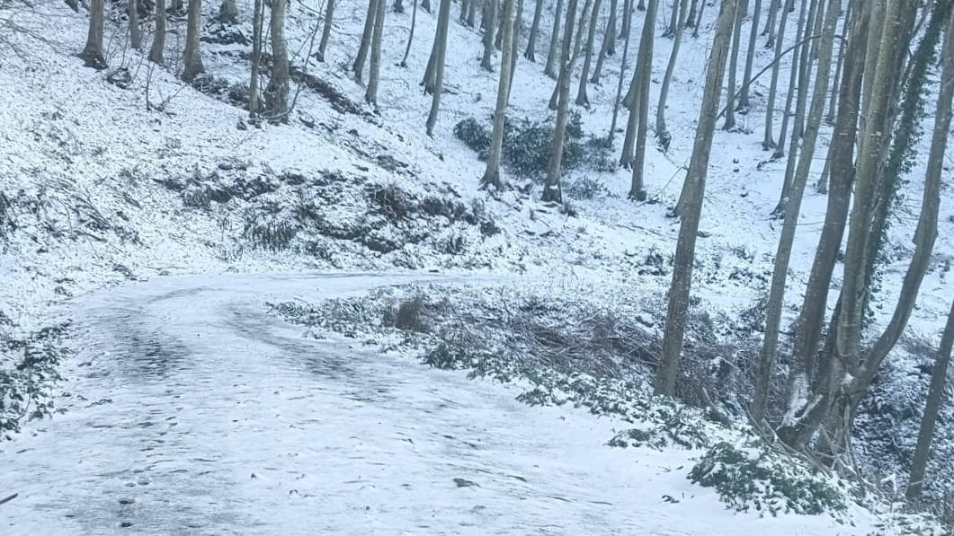 KAPIDAĞ'A YILIN İLK KARI DÜŞTÜ