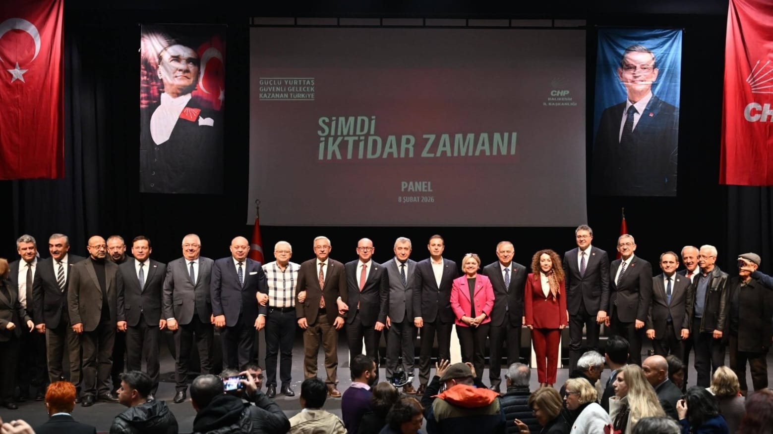CHP'DEN BALIKESİR'DE 'ŞİMDİ İKTİDAR ZAMANI' PANELİ