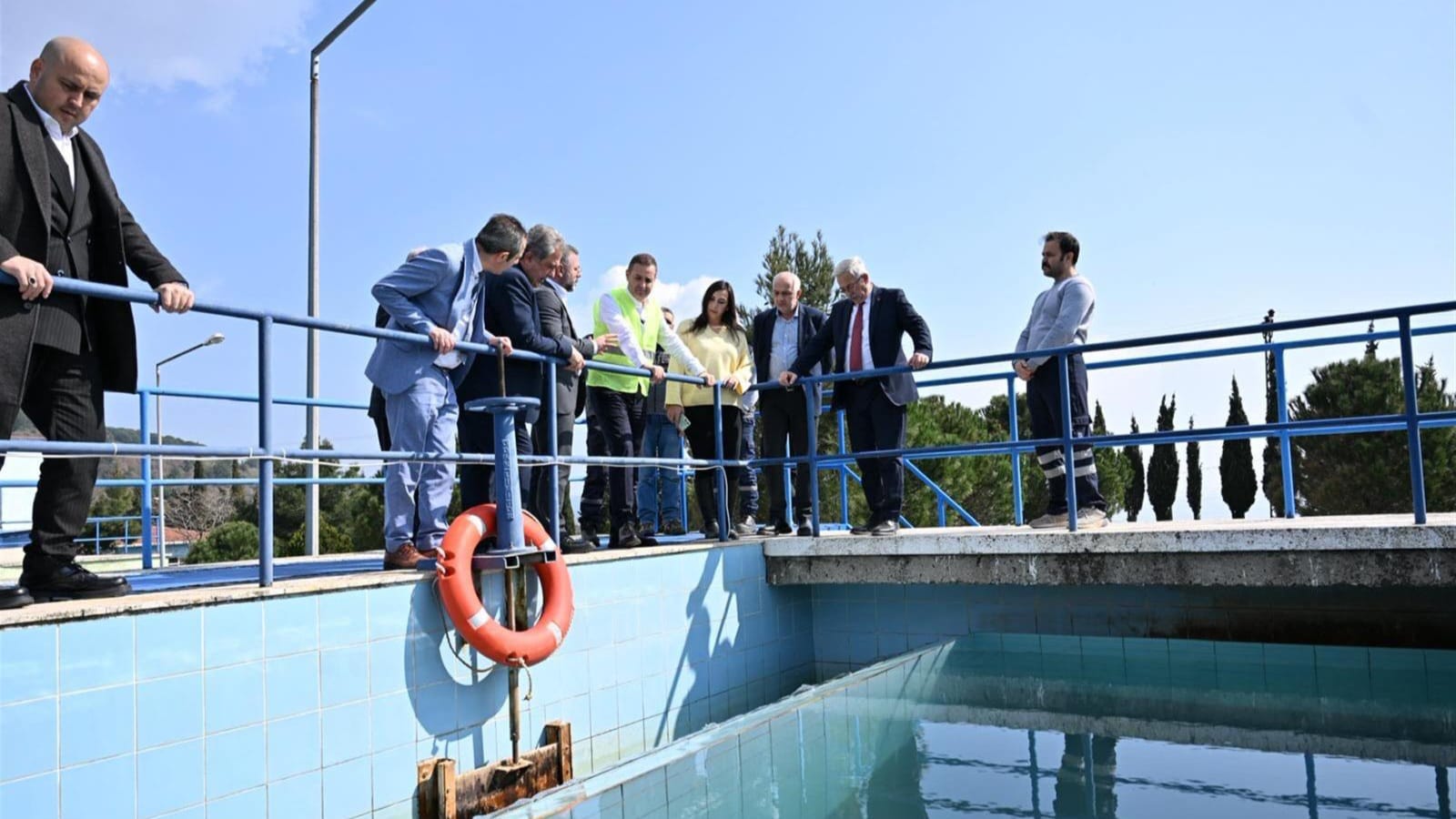 BAŞKAN AKIN, ERDEK İÇME SUYU ARITMA TESİSİ'NİN KAPASİTESİNİ ARTTIRACAK 