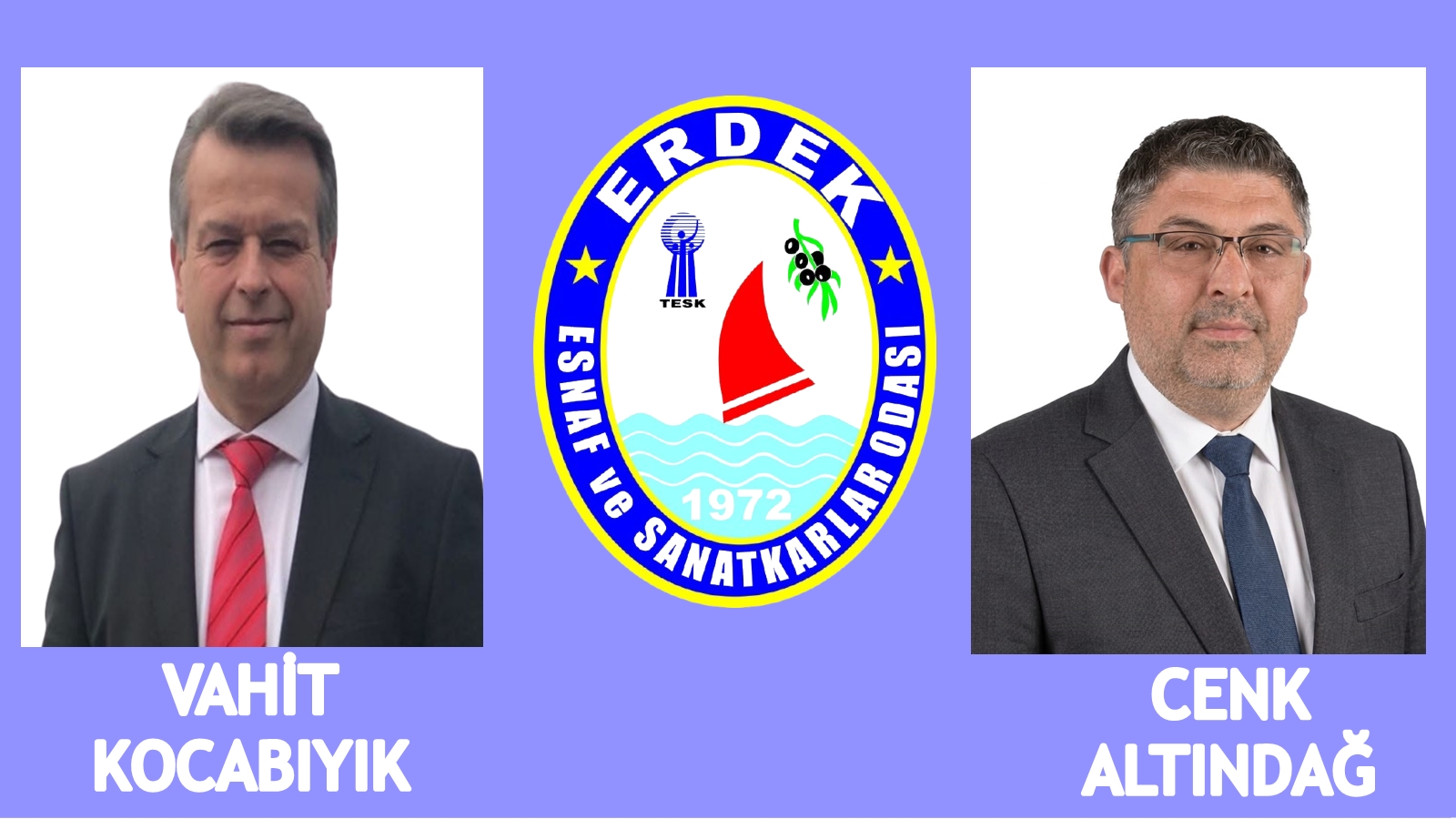 ERDEK ESNAF VE SANATKARLAR ODASI'NDA SEÇİM ZAMANI