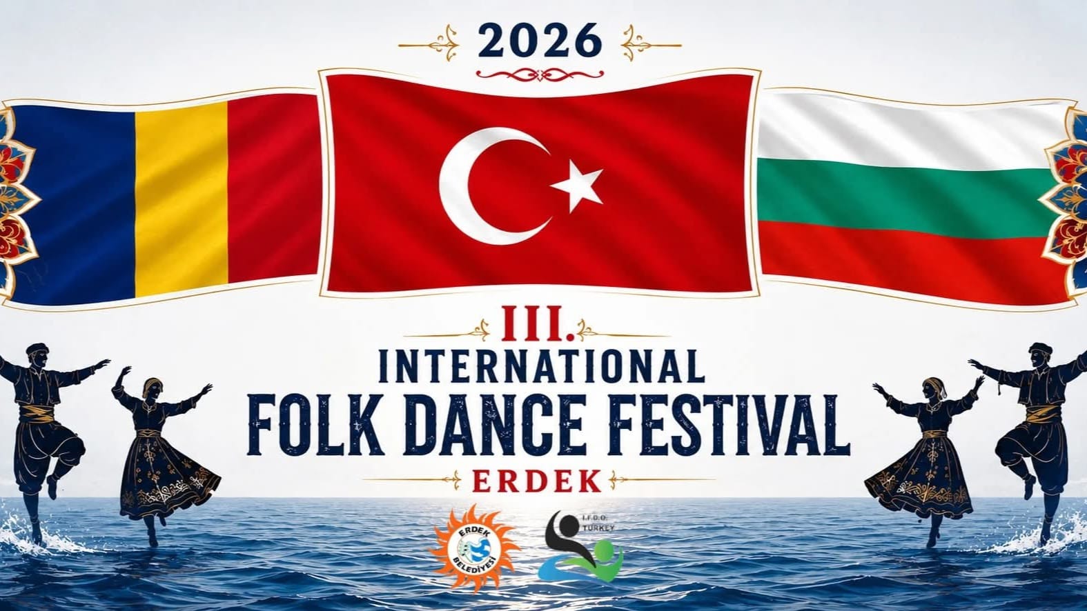 3. ERDEK ULUSLARARASI HALK DANSLARI FESTİVALİ BAŞLIYOR 