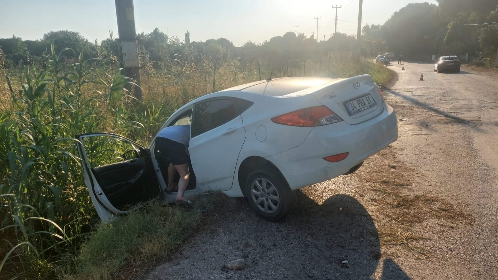 SU KANALINDA ASILI KALDI