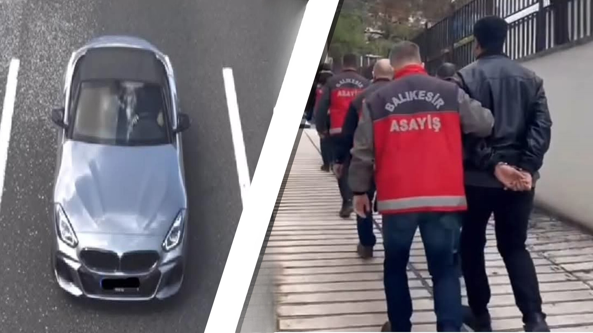 ARAÇ ÇALIP FİDYE İSTEYEN ÇETEYİ POLİS YAKALADI