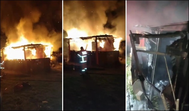 ERDEK'TE 12 SAATTE 2 YANGIN