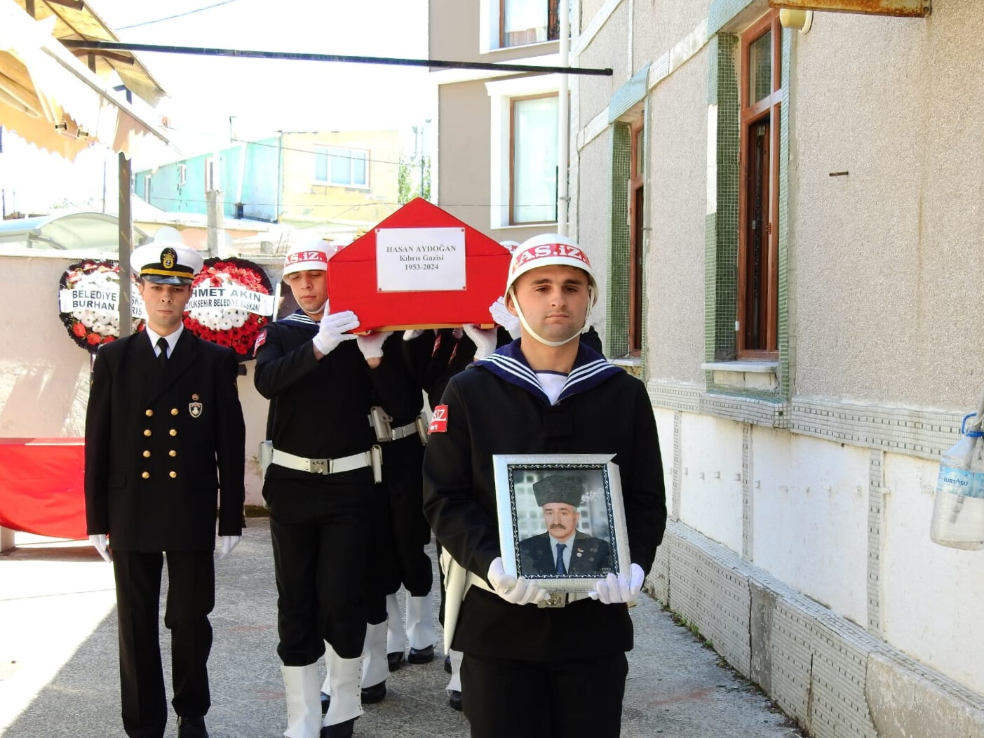 KIBRIS GAZİSİ SON YOLCULUĞUNA UĞURLANDI