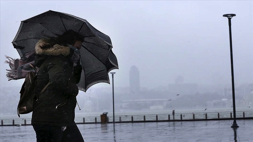 METEOROLOJİDEN SOĞUK HAVA FIRTINA VE YAĞIŞ UYARISI